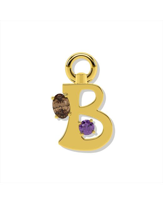 Onia Metallic Amare Letter Charm