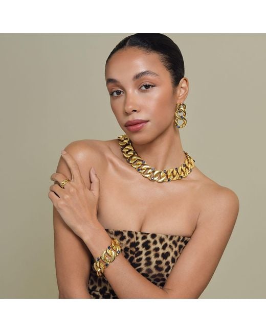 Bounkit Metallic Estelle Earrings Pierced