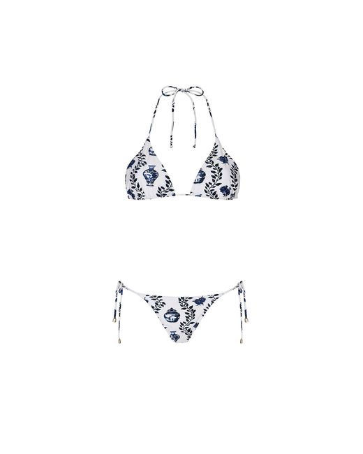 Aguaclara White Dynastie Triangle Top