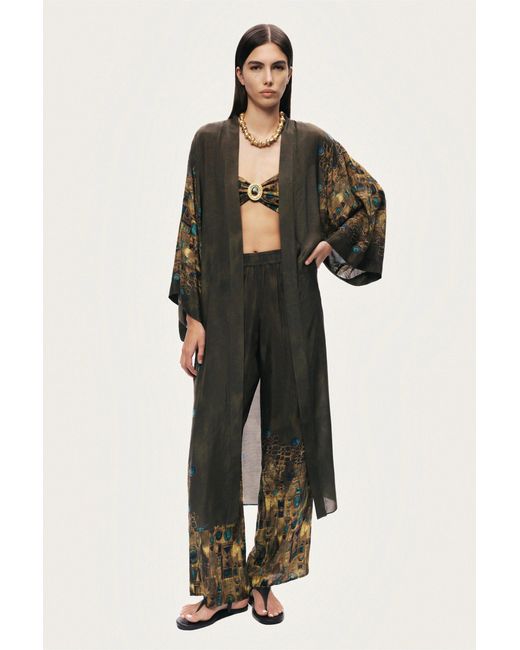 Nocturne Multicolor Printed Straight-Leg Pants