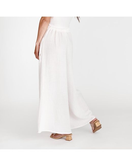 Italia A Collection Natural Creamy Dreamy Palazzo Pant