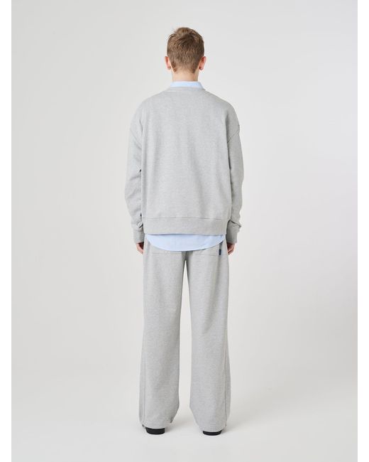 Uskees Gray Champ Sweatshirt for men