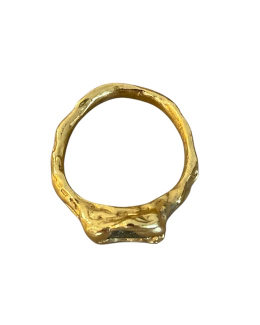 Mitsymay Jewellery Yellow One Of A Kind Peridot Ring