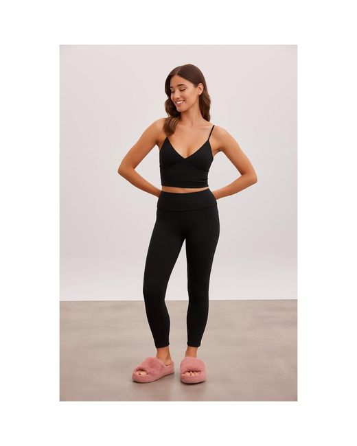 Altra Volta Black Essential Stretch Bralette Top
