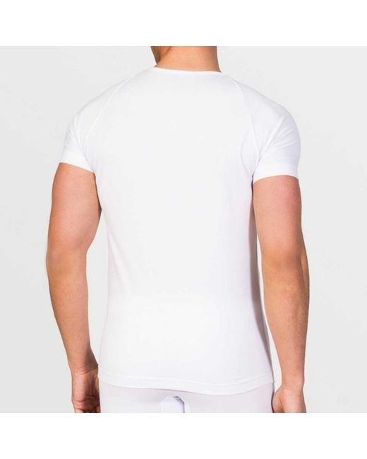 Zd - Zero Defects White Round Neck T-Shirt for men
