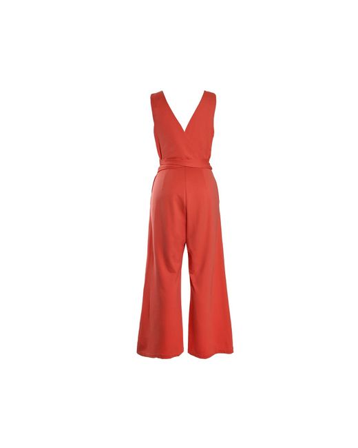 Emma Wallace Red Lora Jumpsuit