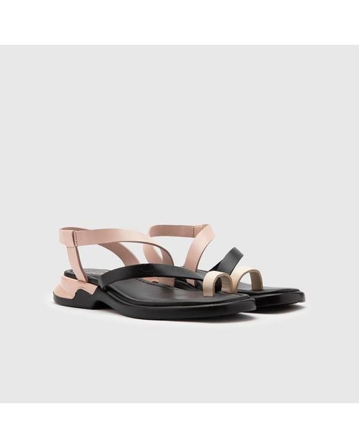 Ilvi Brown Perg Leather Sandal