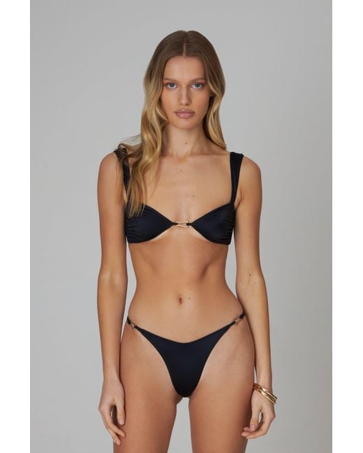 Bianca Resortwear Black Lola Bikini Top