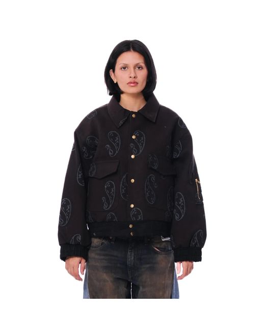 Collected Xx Brown Ambi Bomber Jacket for men