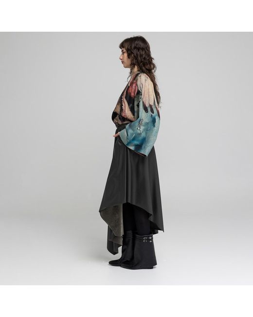 ARTISTA Blue Solara Oversized Pullover