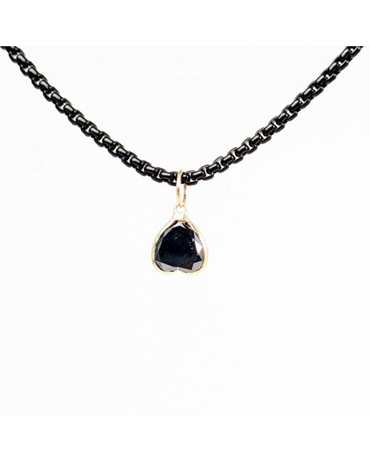 Rahul's Jewels Metallic 1.40 Carat Diamond Heart Shape Charm