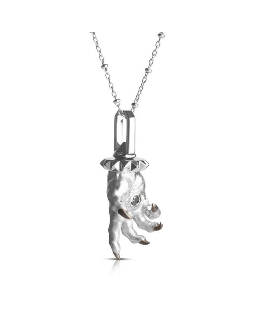 Kasun Metallic Hand Of The Protector Pendant for men
