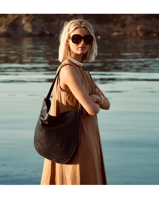 Apatchy London Black The Emma Leather Bag