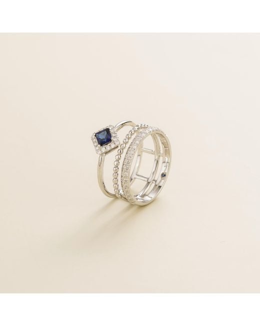 Juvetti White Amici Ring