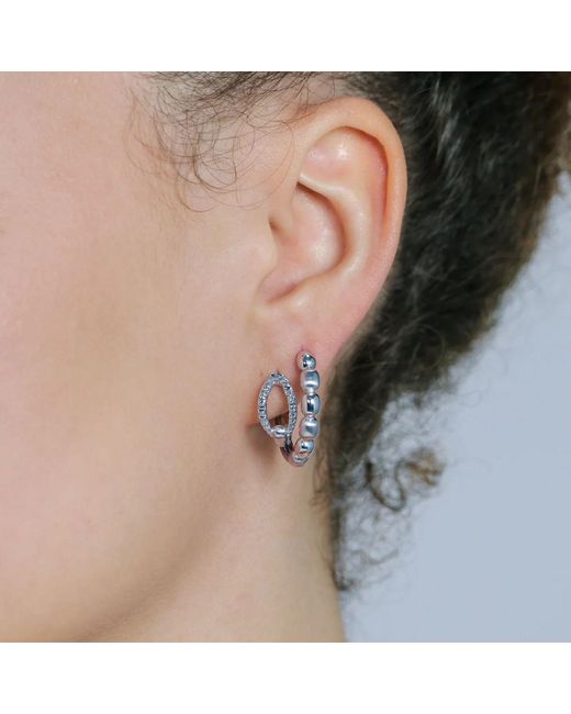 Onia Metallic Drop Huggies