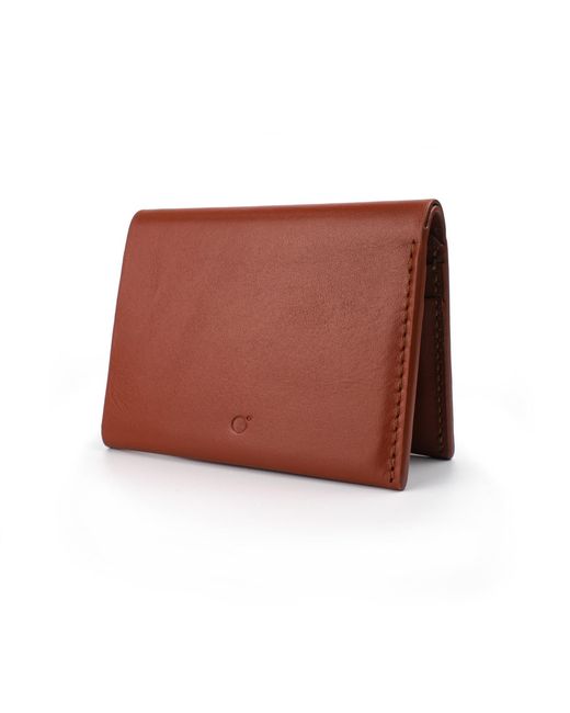 godi. Brown Bifold Leather Wallet for men