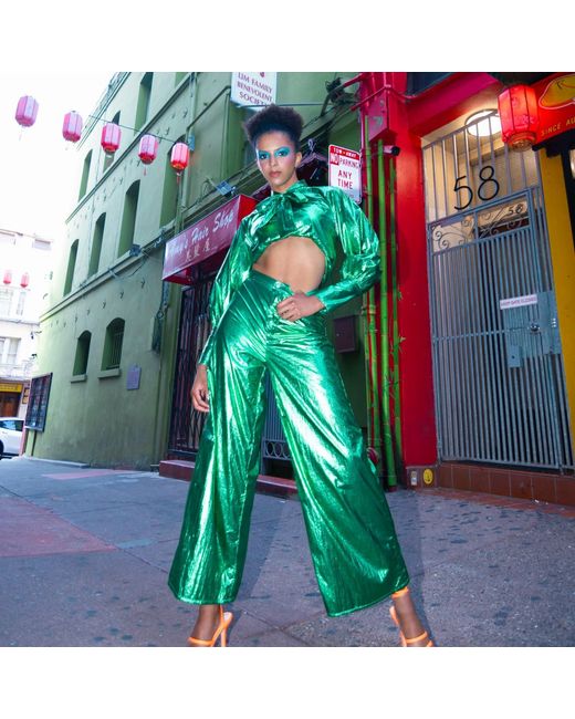 Laura Citron Green Roxi Pant