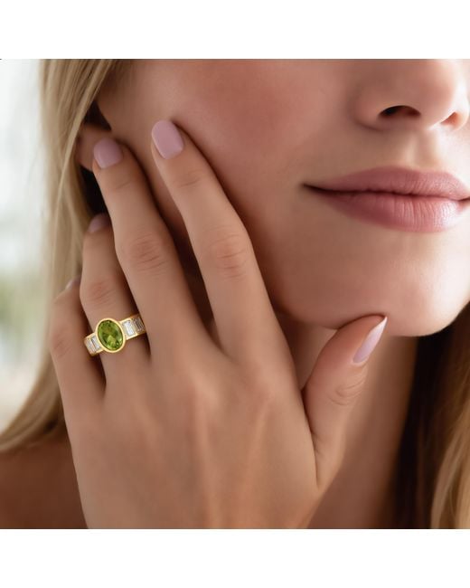 GEM BAZAAR Green The Chloe Ring
