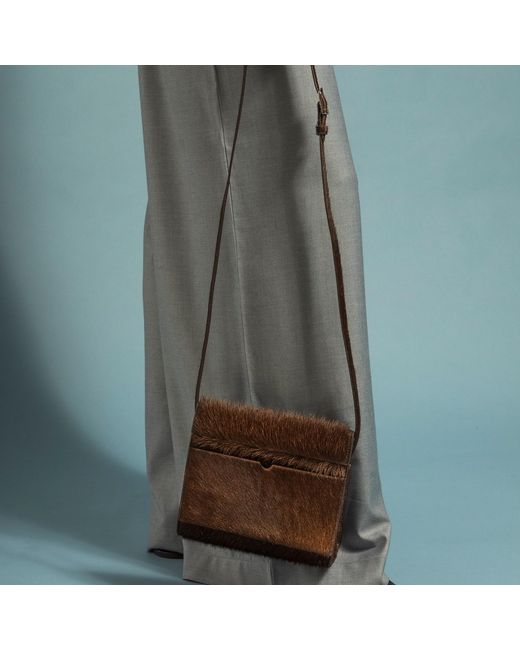 godi. Brown The Christy Handmade Adjustable Mini Shoulder Bag