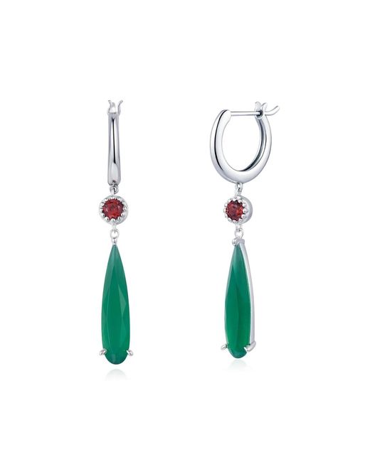 Azura Jewelry New York Green Howl's Moving Castle Earrings Vermeil