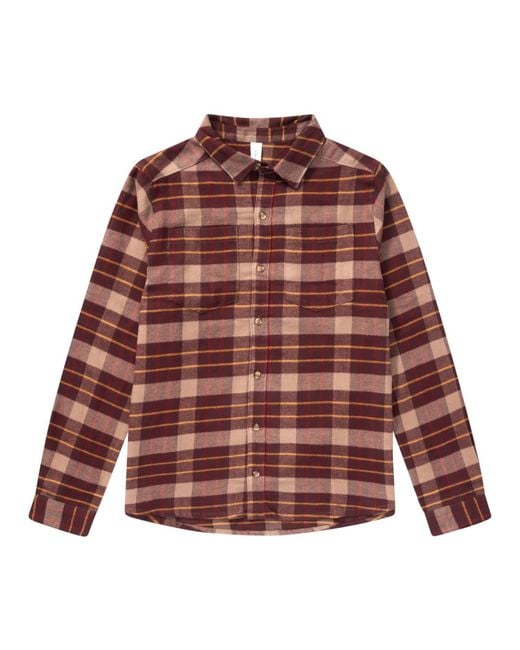 Known Supply Red Organic Cotton Flannel
