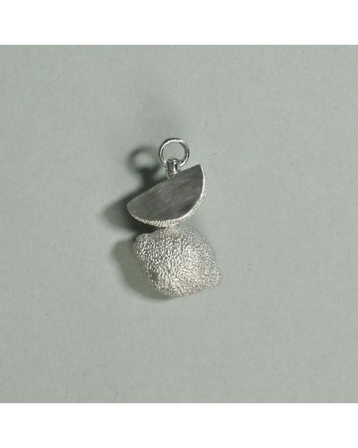 Onia Metallic Tilted Form Charm