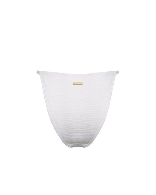 Medina Swimwear White Solstice Bikini Bottom