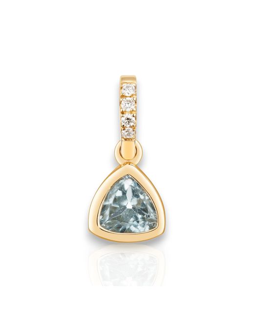 Hillary Alexandria Blue Maxi Topaz Charm