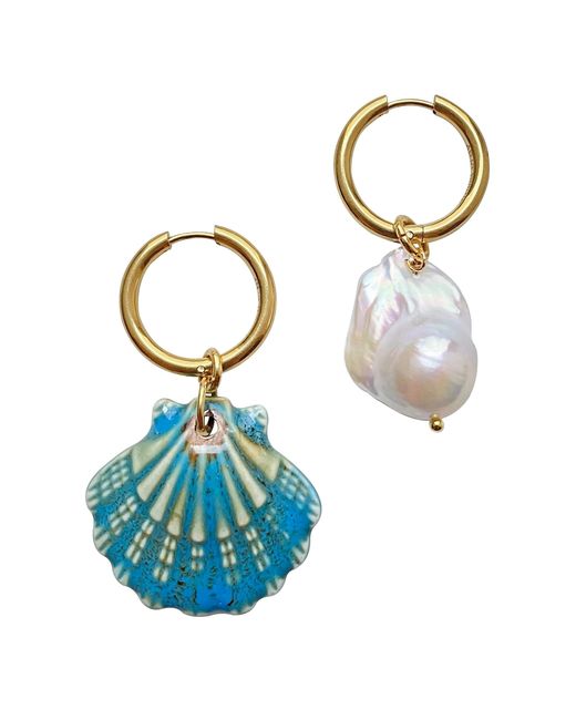 Smilla Brav Blue Earrings Puglia