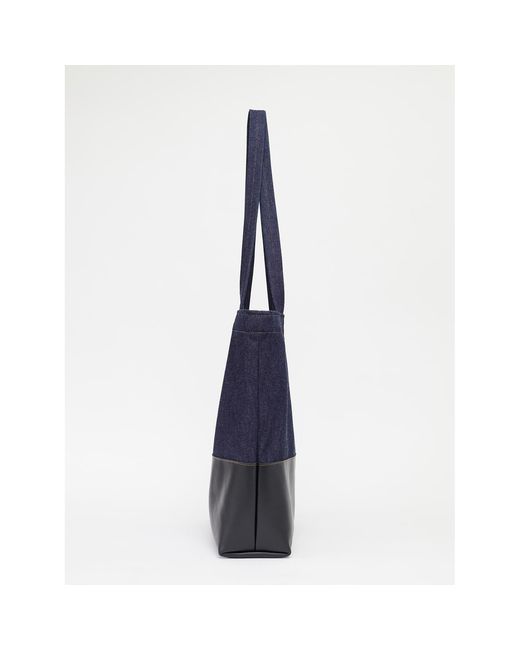 Hegarty Blue Selvedge Tote Bag for men