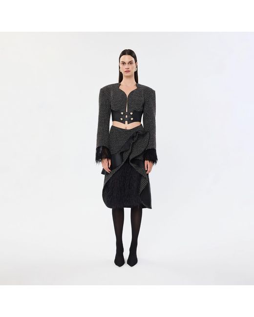 Saint Ones Black Nycus Top