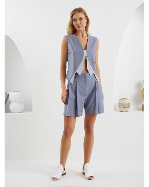 Lumina Eligma Blue Collar-Elle Vest
