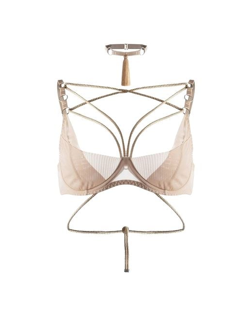 Zhilyova White Neutrals Kasumi Bra