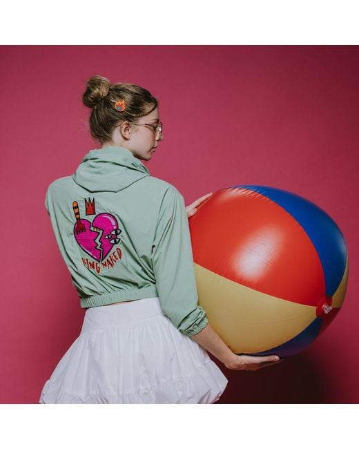 King Naked Green Eat Me Windbreaker