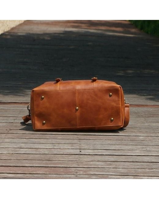 Touri Brown Worn Look Weekender