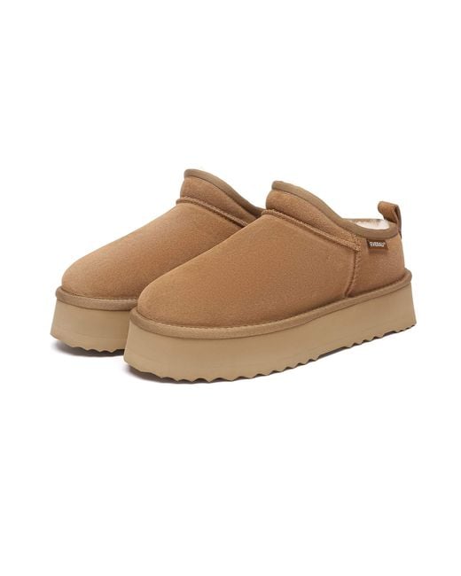 EverAu Australia Brown Partridge Ultra Mini Boots