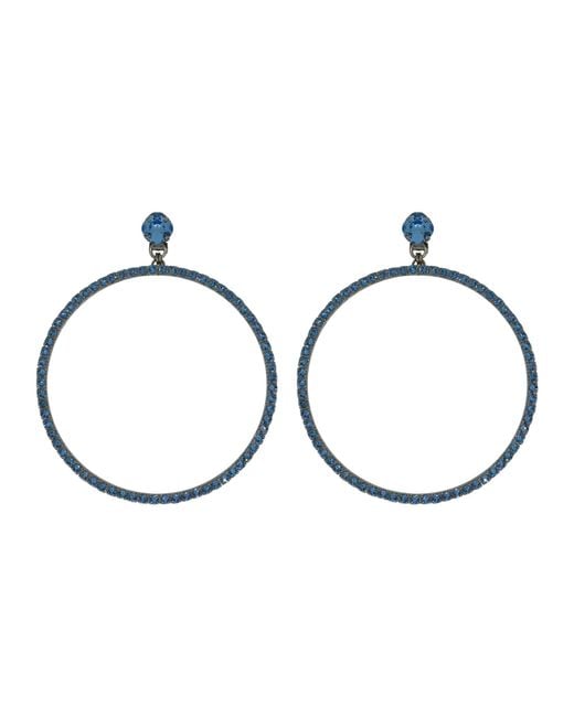 Vicki Sarge Black The Jumbo Hoop Earrings