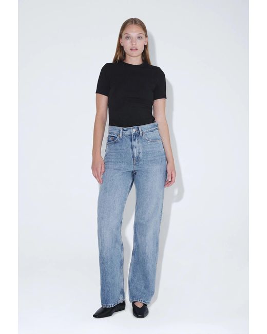 Dr. Denim Blue Echo High Straight