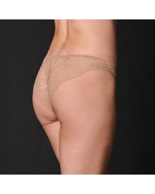 Journelle Pink Neutrals Allegra High Rise Brief Praline