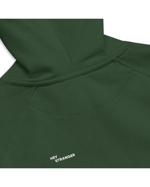 Anchor and Crew Green Bottle Seven You Are Enough X Mental Health Editions Organic Cotton Hoodie