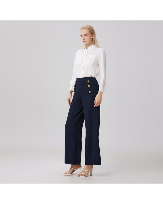 Smart and Joy Black Sailor Pants