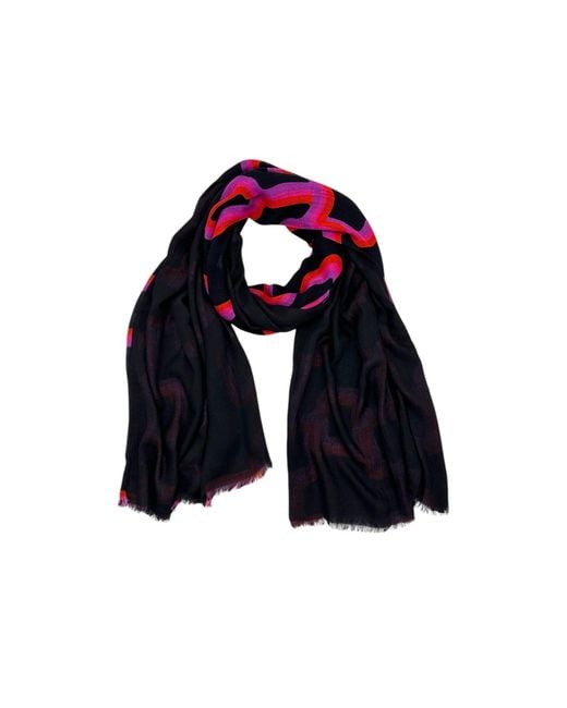 Julia Clancey Blue Link Modal Reversible Scarf