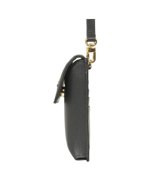 Luis Steven Black Smartphone Pouch