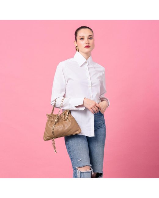 Danni Ro Brown Manhattan Bag