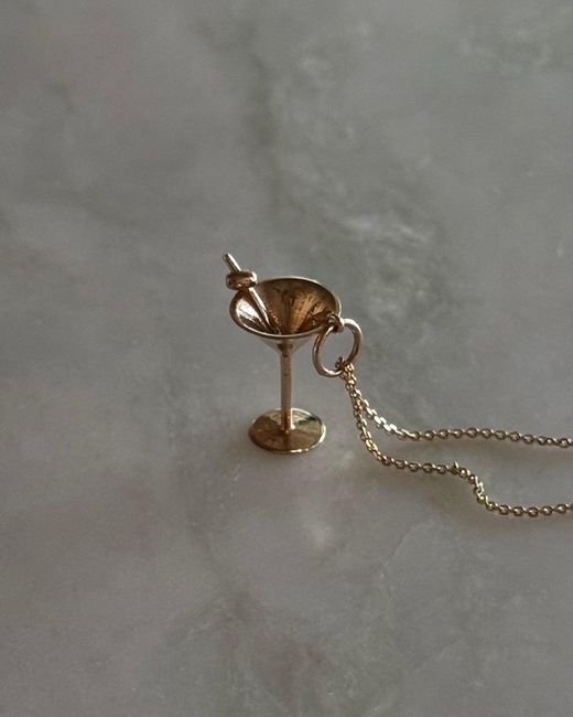 Öugie Metallic The Martini Pendant: Extra Dirty