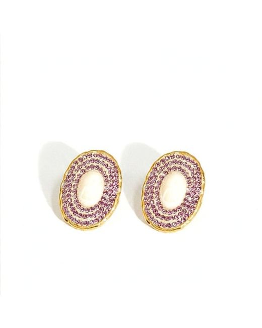 Ornare the Label Pink Siren Earrings