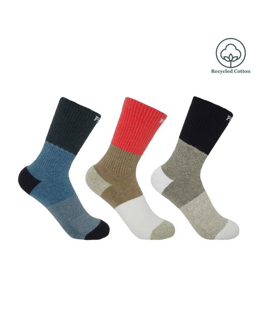 Peper Harow - Made in England Blue Recycled Sport Socks – Bundle