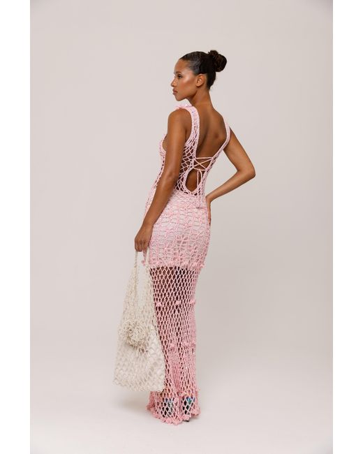 Andreeva Natural Marigold Handmade Crochet Tote Bag