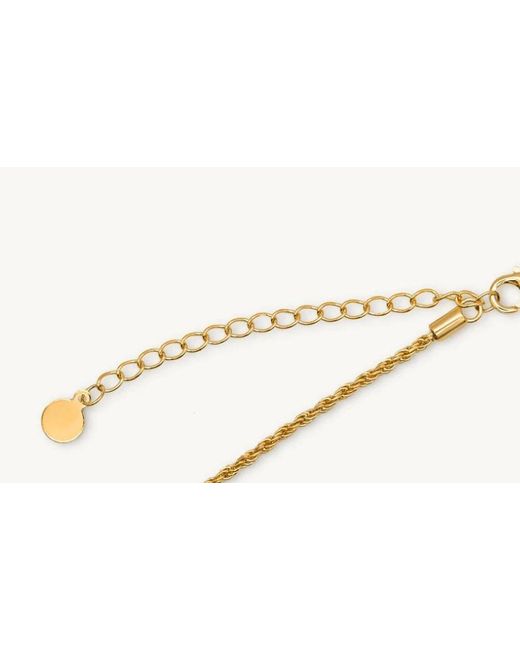 Spero London Metallic Sterling Rope Chain Necklace