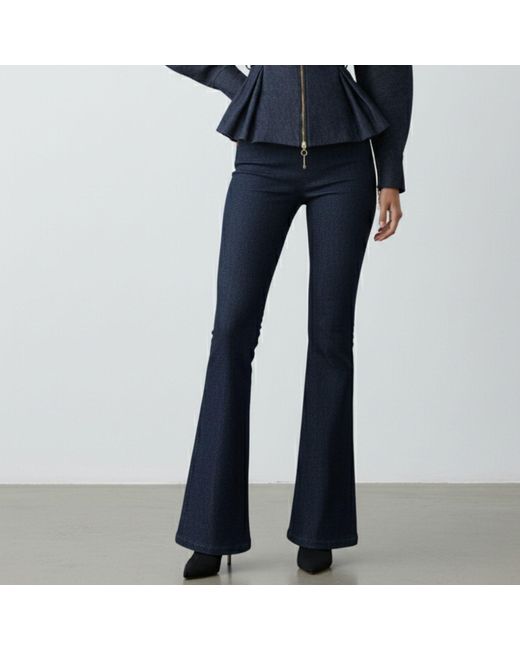 Ma Mulier Blue Zei Flare Pants